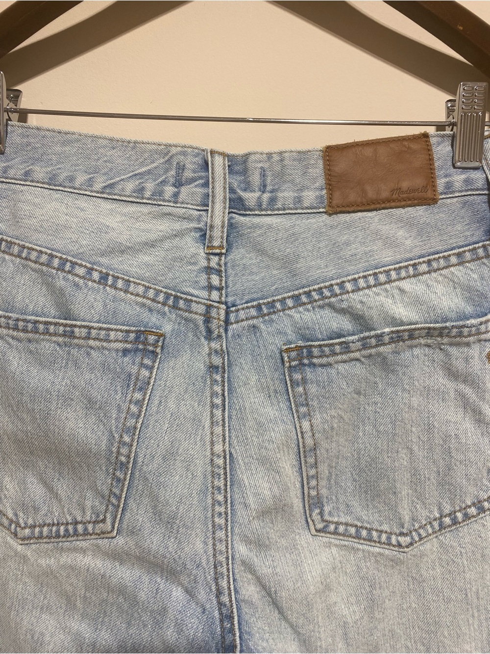Madewell “The Perfect Vintage Jean” Light Wash 100% Cotton Size 25 - Picture 8 of 13